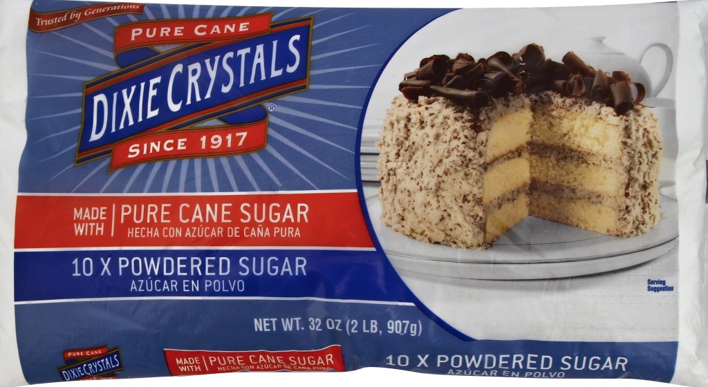 Dixie Crystals Powdered Sugar 2 lb. | Starfish Market