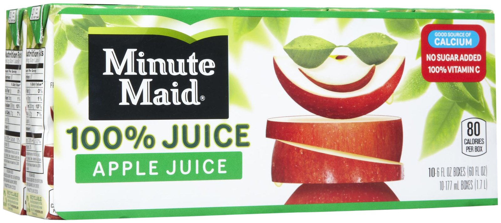 Minutemaid 100 Apple Juice Boxes 10 Pack Starfish Market