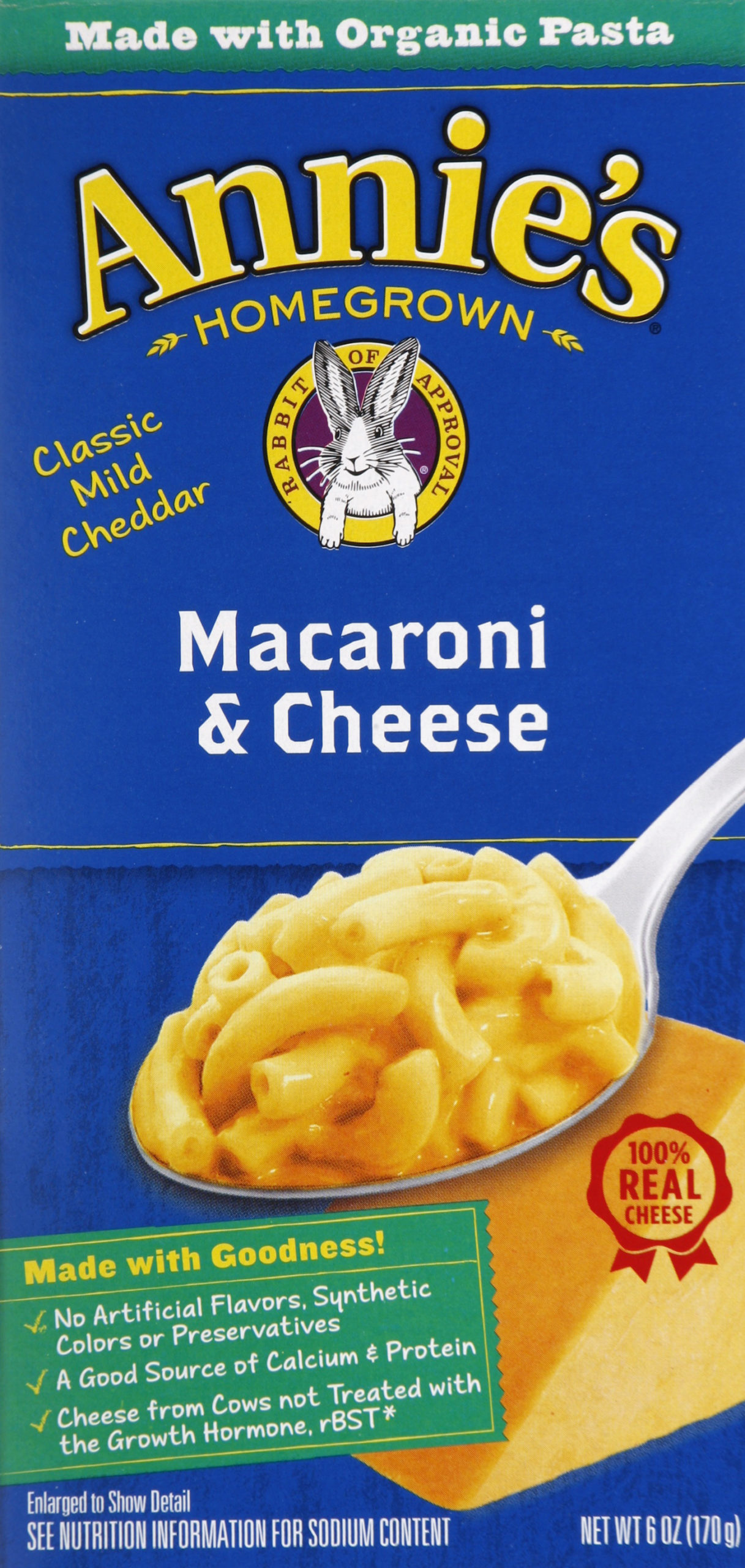 Annie's Mac And Cheese Nutrition, Annie S Homegrown Low Sodium Macaroni