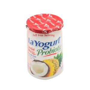 La Yogurt Probiotic Pina Colada Yogurt 6 oz
