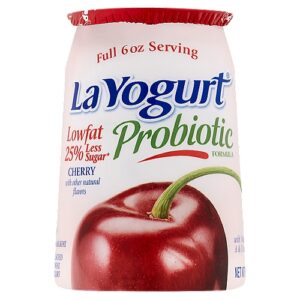 La Yogurt Probiotic Cherry Yogurt 6 oz