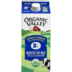 Organic Valley 2% Reduced Fat Milk 1/2 Gallon
