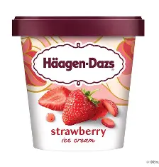 Haagen-Dazs Strawberry Ice Cream Pint